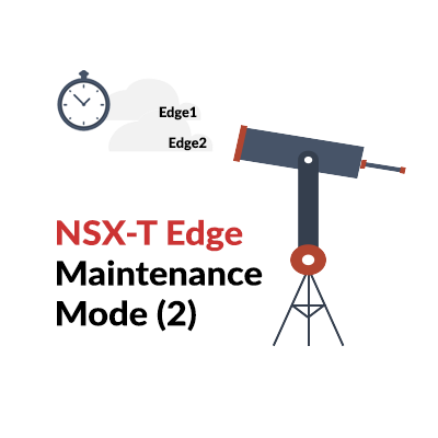 NSX-T Edge Maintenance Mode 2
