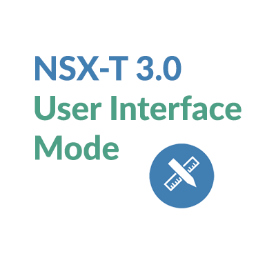 NSX-T 3.0 User Interface Mode