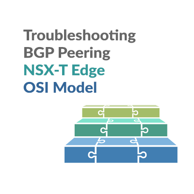 Troubleshooting BGP Peering onNSX-T Edges