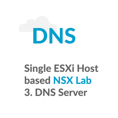 NSX Home Lab Series – 3. DNS