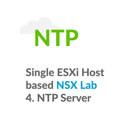 NSX Home Lab Series – 4. NTP