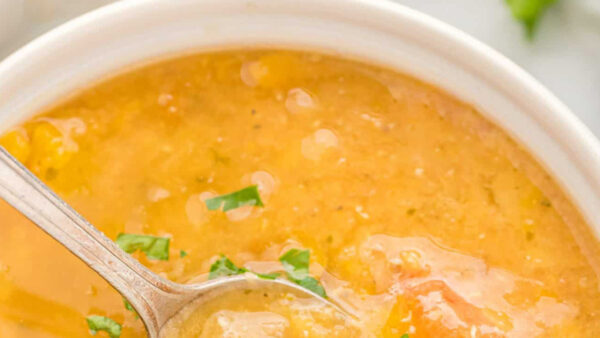 Lemon Red Lentil Soup